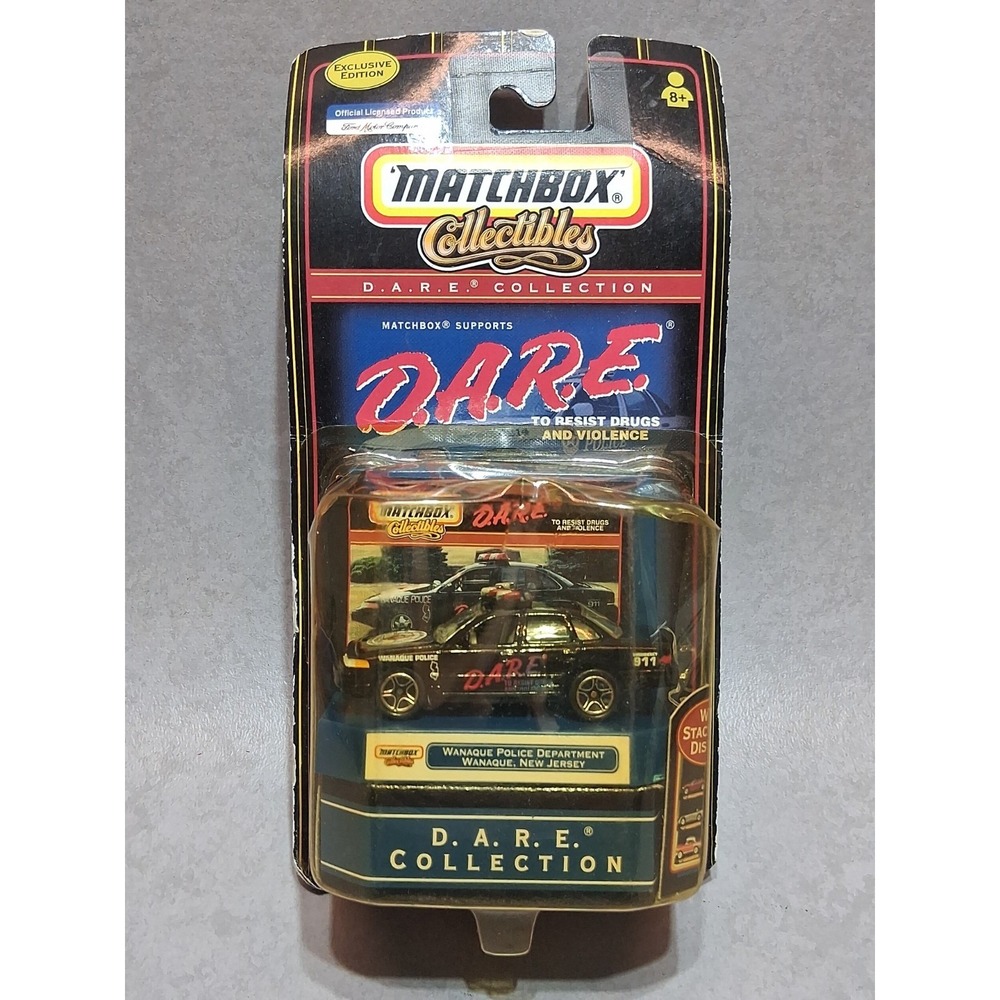 Matchbox Collectibles D.A.R.E. Crown Victoria Diecast Car. A9